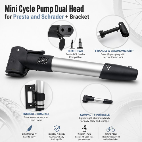 Mini cycle pump - head, for